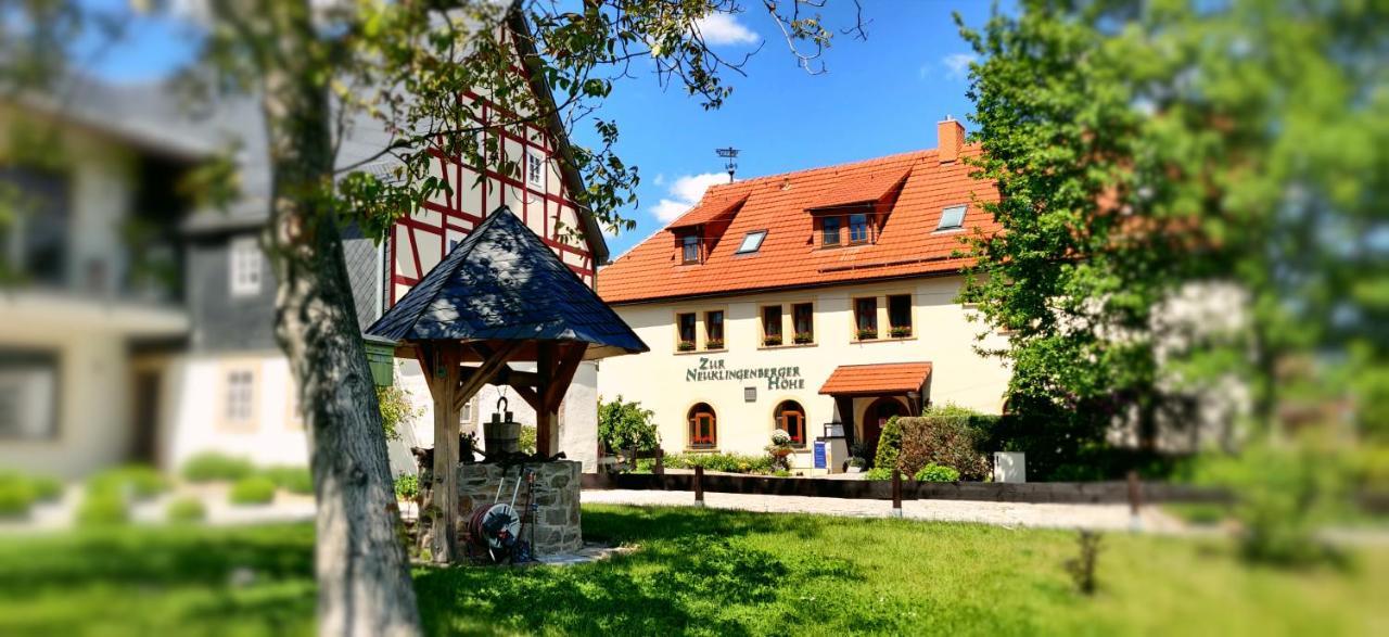 Hotel Neue Hoehe Klingenberg Exterior foto